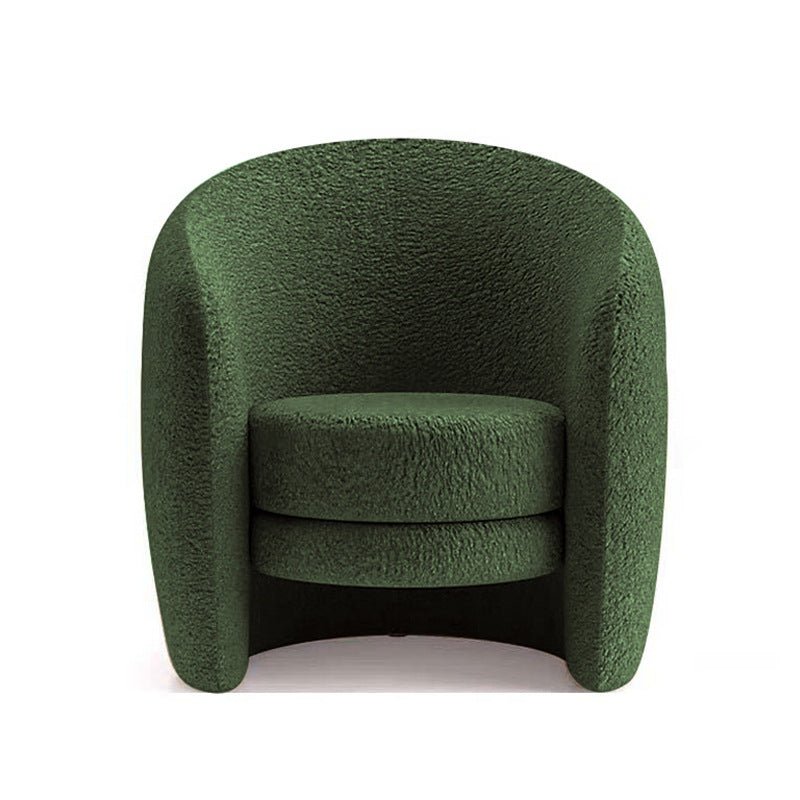 Boucle Barrel Lounge Chair - Armchair (multiple colors)