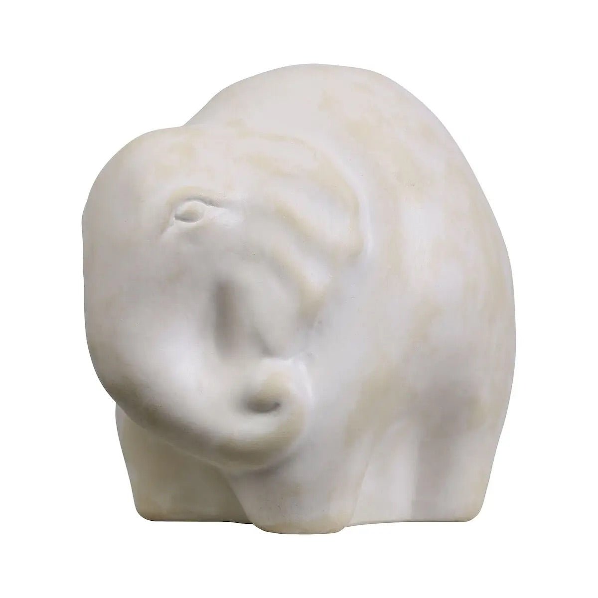 Lucas Ceramic Elephant Decorative Tabletop Sculpture