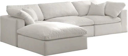 Luxe Tribeca Linen & Down Sofa Set / 136" L or U-shaped