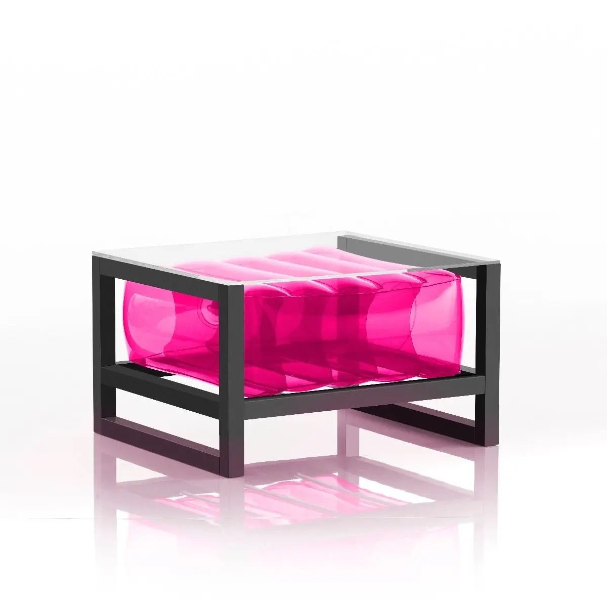 Mojow Crystal Pink Outdoor furniture - Sofa, 2 Chairs, Coffee Table yoko eko kid friendly pool patio furniture set indoor inflatable designer luxury