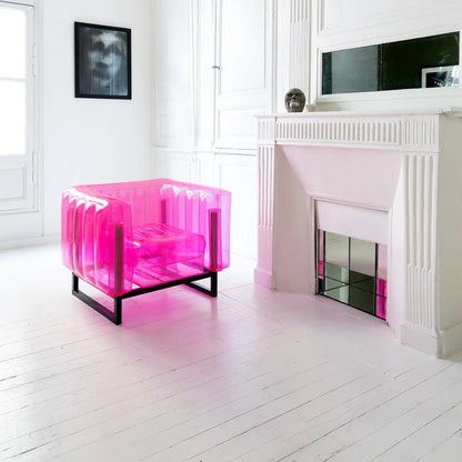 Mojow Crystal Pink Outdoor furniture - Sofa, 2 Chairs, Coffee Table yoko eko kid friendly pool patio furniture set indoor inflatable designer luxury