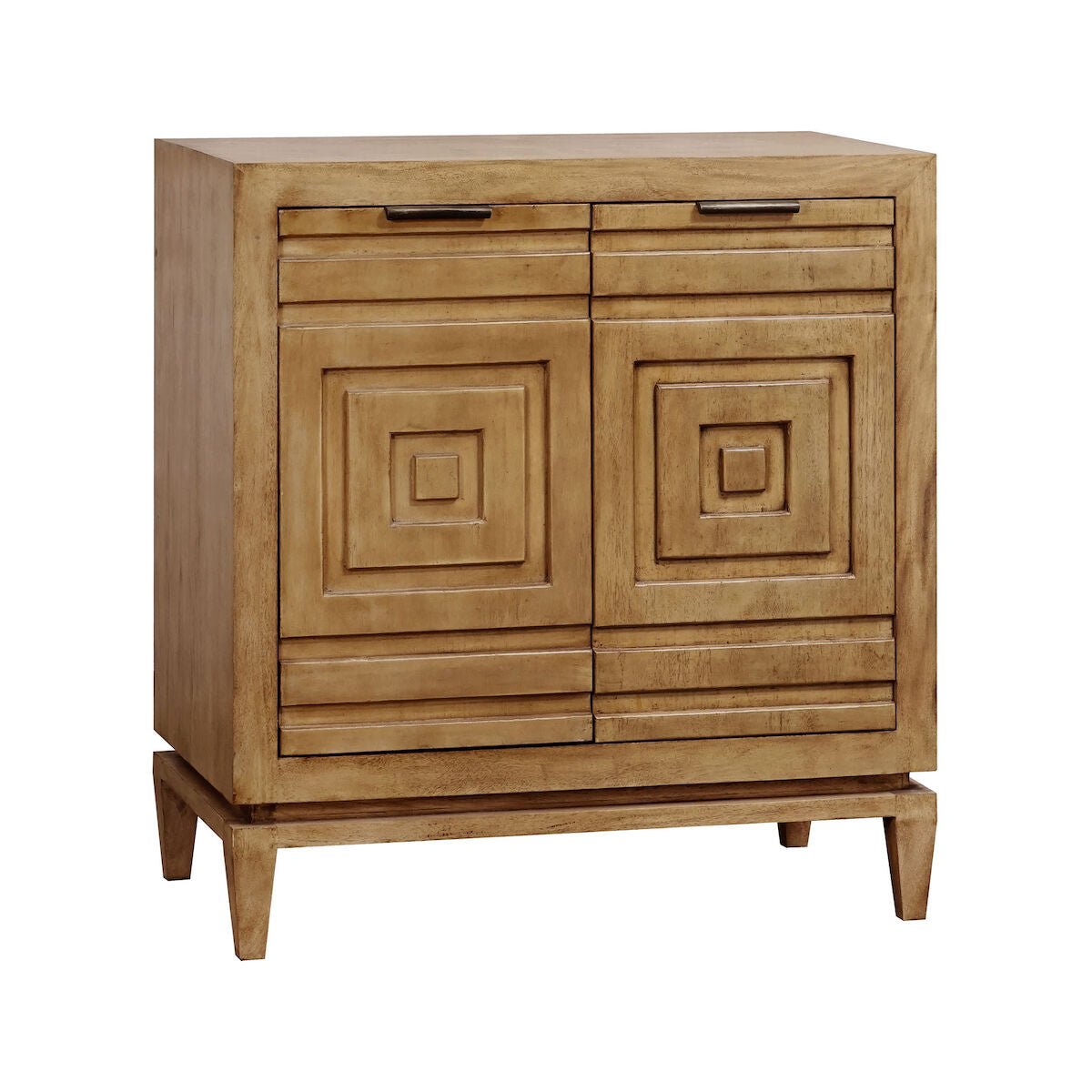 Nicasio Natural Wood Storage Cabinet